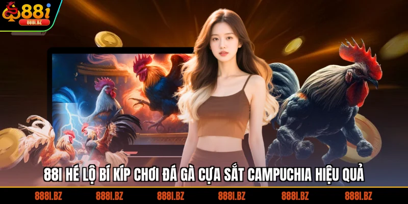 88I hé lộ bí kíp chơi đá gà cựa sắt Campuchia hiệu quả