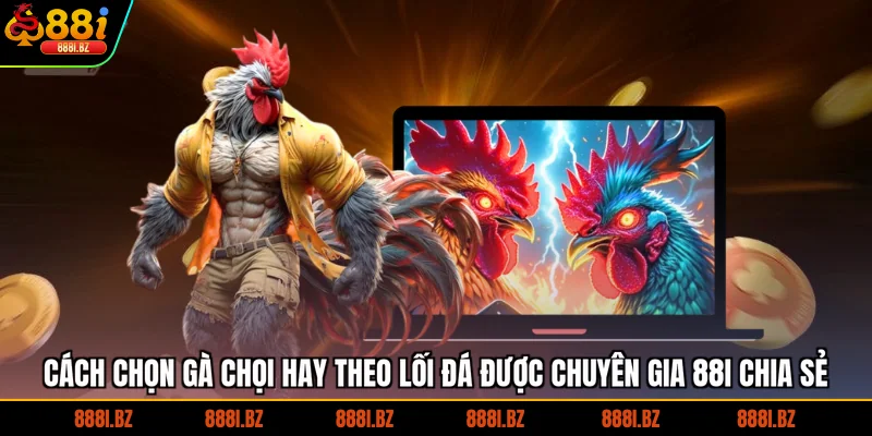 Cách chọn gà chọi hay theo lối đá được chuyên gia 88I chia sẻ