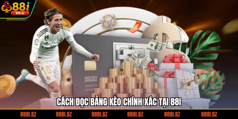 Cách đọc bảng kèo chính xác tại 88I