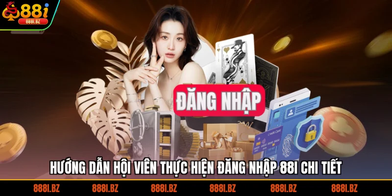 Hướng dẫn hội viên thực hiện đăng nhập 88I chi tiết