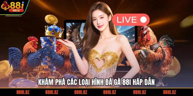 Khám phá các loại hình đá gà 88I hấp dẫn